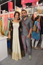 Shraddha Nigam, Mayank Anand at Design One exhibition by Sahachari Foundation in NSCI on 3rd Sept 2014